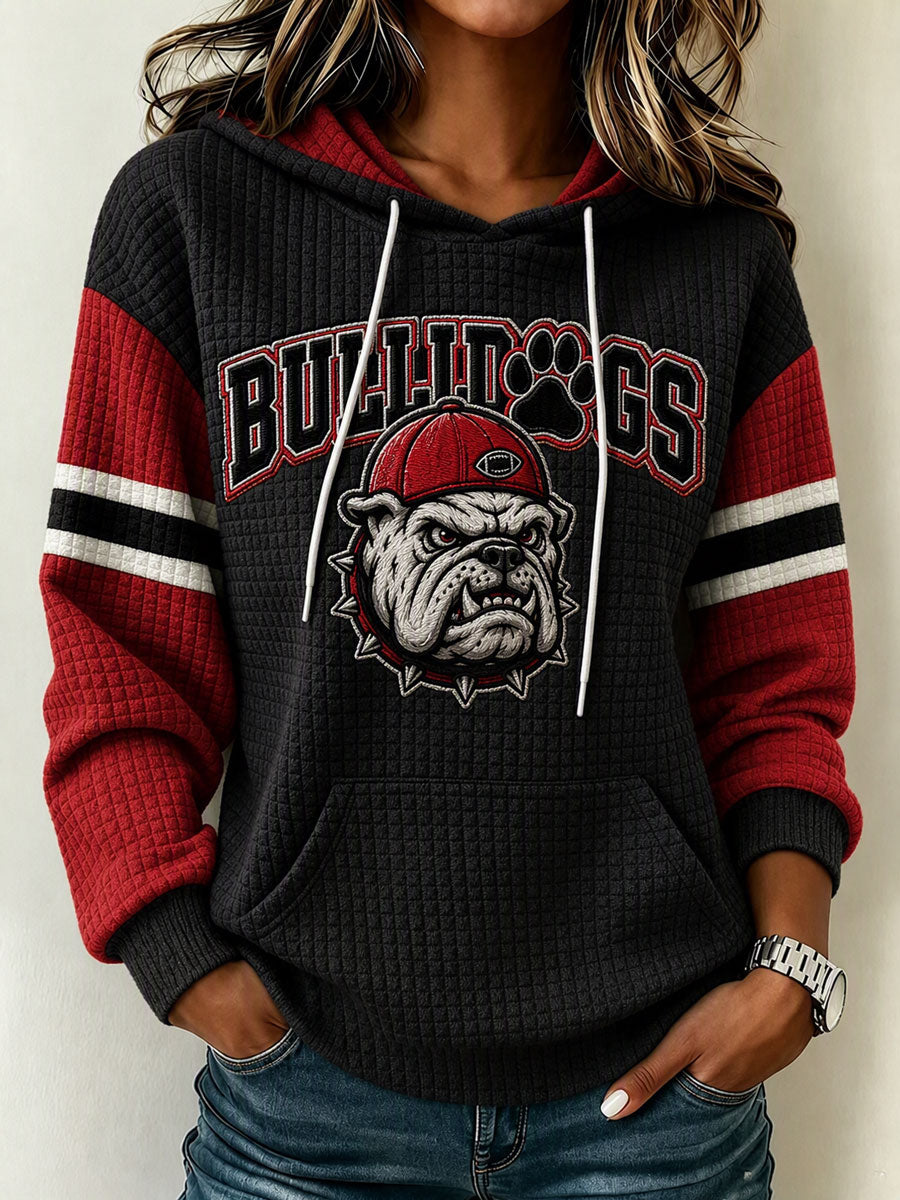 Women's Football Print Sweatshirt