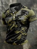 Men's Vintage 250th Anniversary Camouflage Polo Shirt