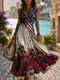 Women'S Casual Printed Dress