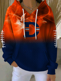 Women's Breast Cancer Crew Neck Print Sweatshirt