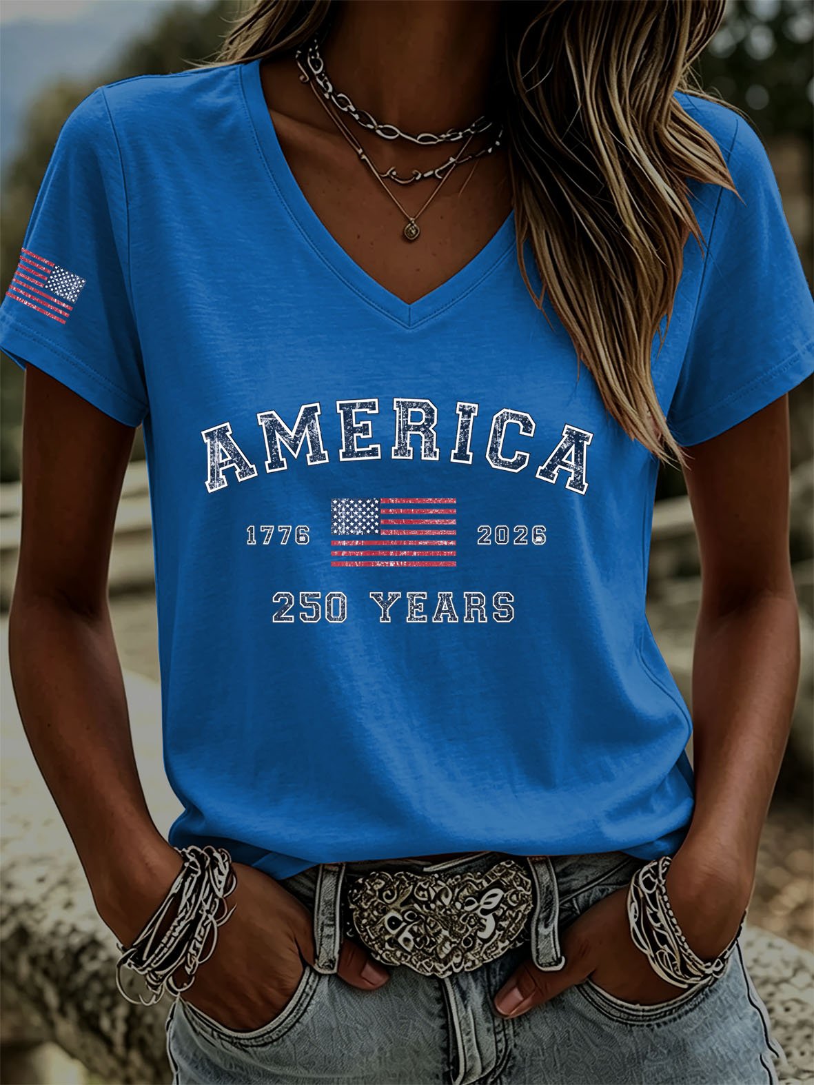 Women's Casual Print Short-Sleeve T-Shirt