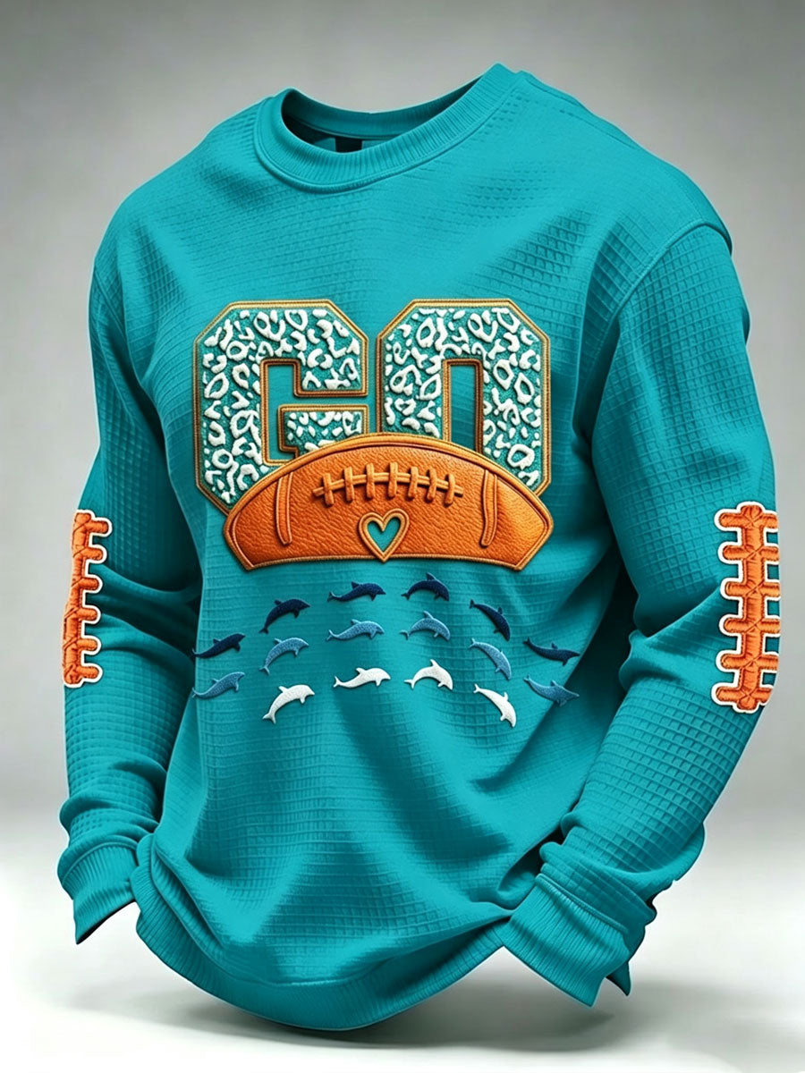 Men'S Football Fan Printed T-Shirt