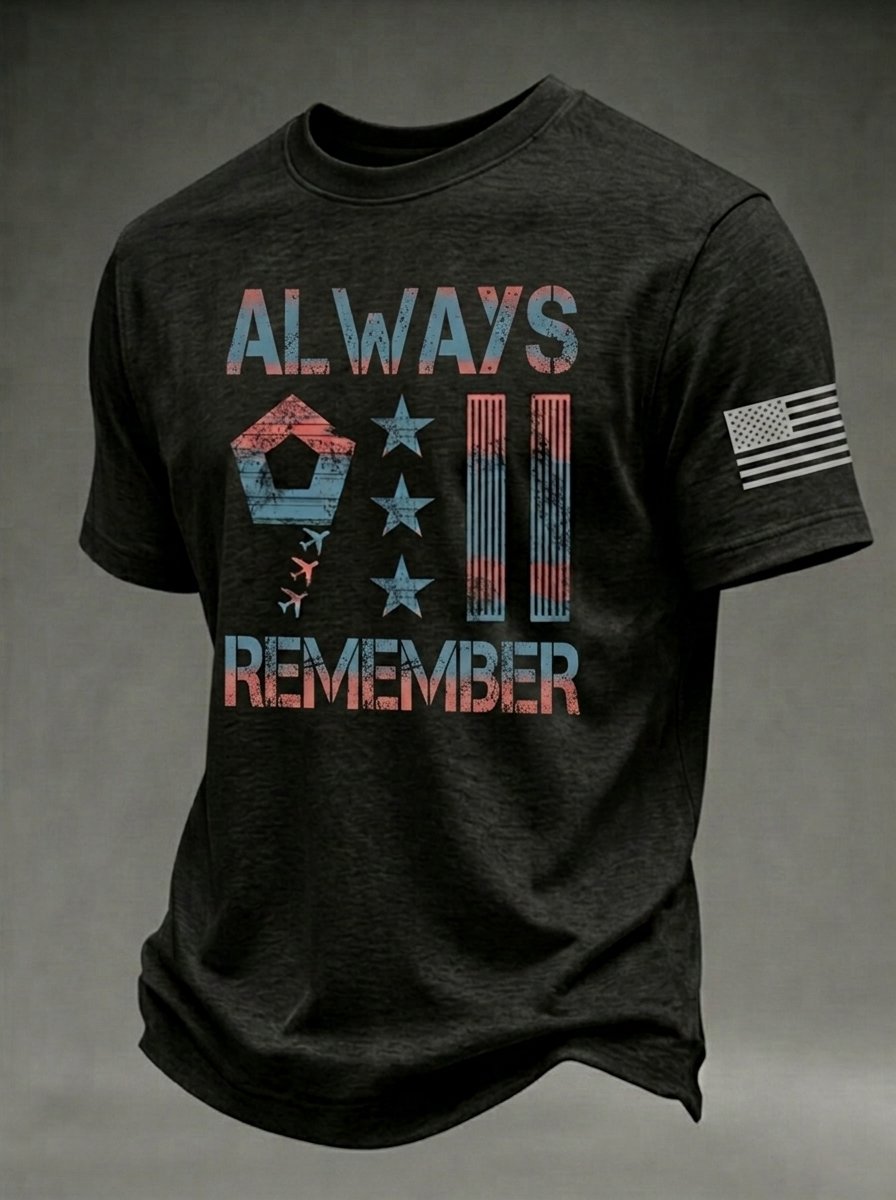 Men's 911 Memorial Graphic Short-Sleeve T-Shirt