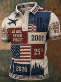 9.11 Never Forget Printed T-Shirts