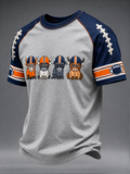 Men'S Football Lover Short Sleeve T-Shirt