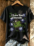 Women's Casual Colorado T-shirt