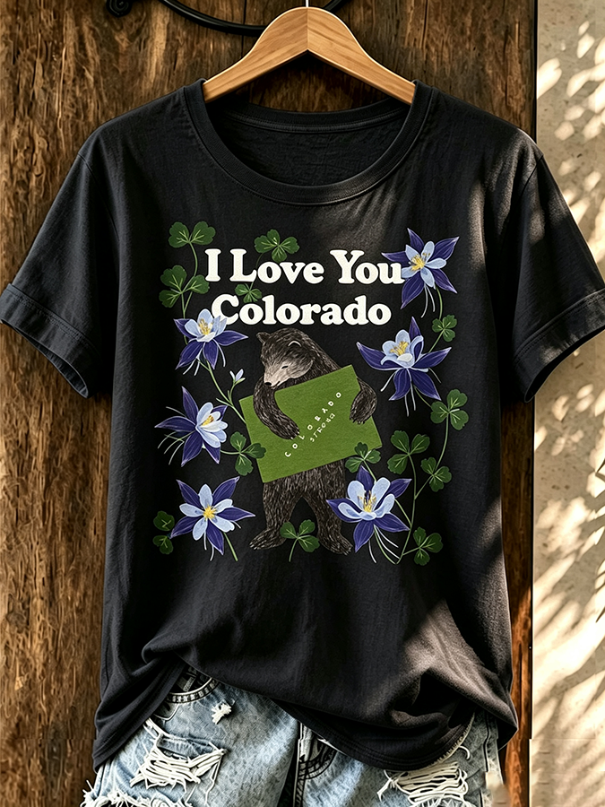 Women's Casual Colorado T-shirt