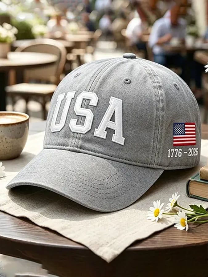 USA Letter Baseball Cap