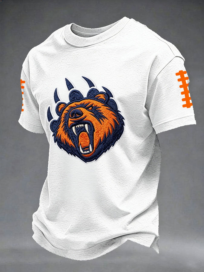 Men's Football Printed Short-Sleeve T-Shirt