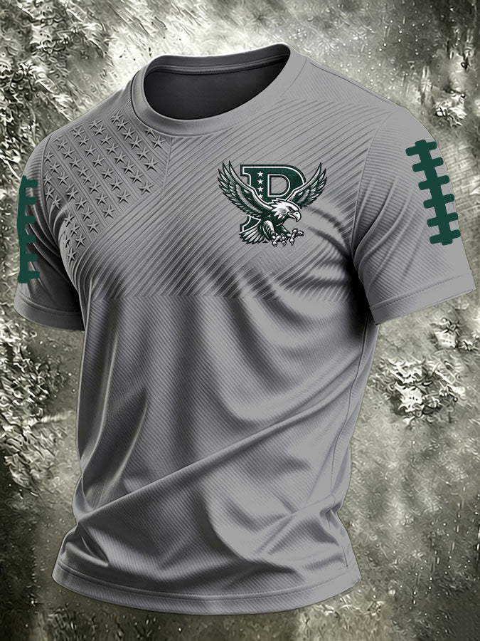 Men's Football Printed Short-Sleeve T-Shirt
