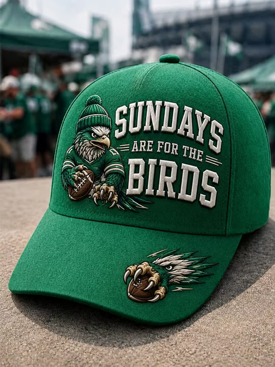 Unisex Football Printed Casual Hat