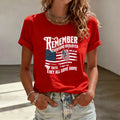 Women's Red Friday Casual T-Shirt