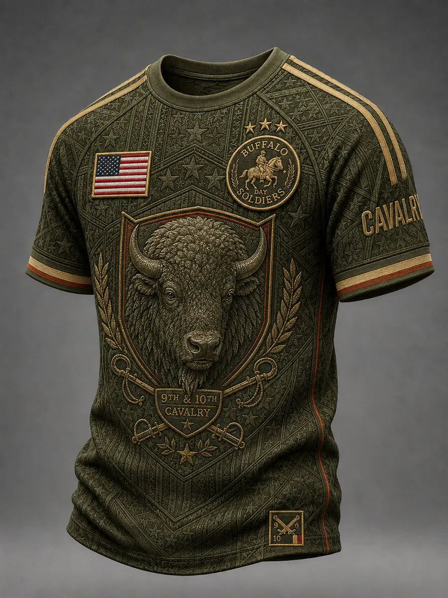 Buffalo Soldiers 9th & 10th Cavalry Commemorative T-Shirt