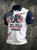 9.11 Never Forget Printed T-Shirts