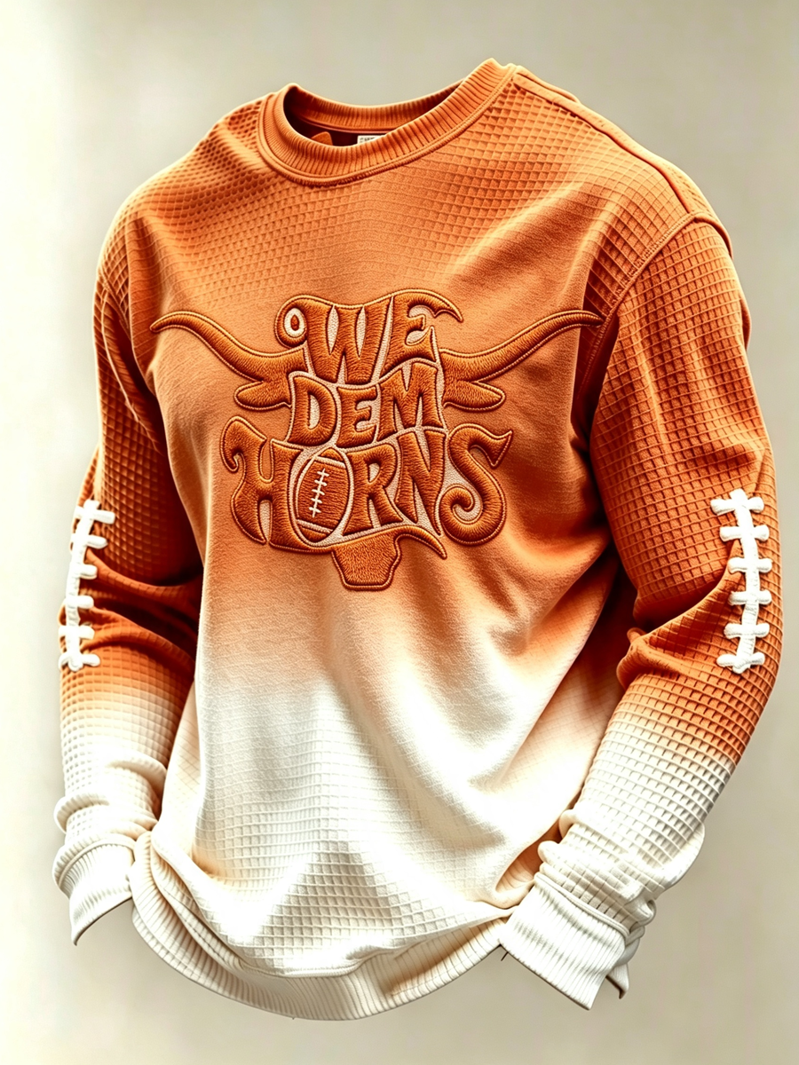 Men's Rugby Printed Waffle T-Shirt