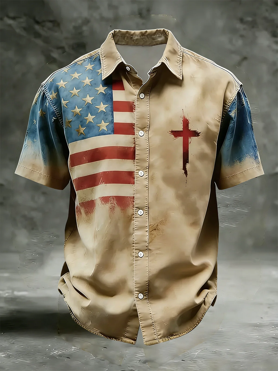 Men'S Independence Day 250Th Anniversary Holiday Hawaiian Shirt