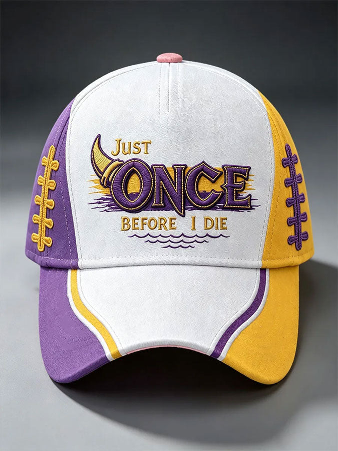Unisex Football Printed Casual Hat