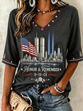 Women's US 9/11 Patriot Day T-Shirt