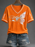 Women's Football Commemorative Printed T-Shirt