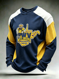 Men'S Football Printed Waffle T-Shirt