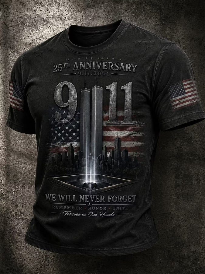 Men's 9.11 Never Forget Shirt