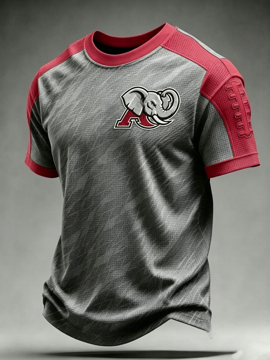Men'S Football Fan Waffle T-Shirt