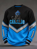 Men's American football long sleeved T-shirt