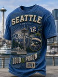 Men's Seattle Seahawks Short Sleeves T-Shirt