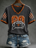 Women's Football Short-Sleeve T-Shirt
