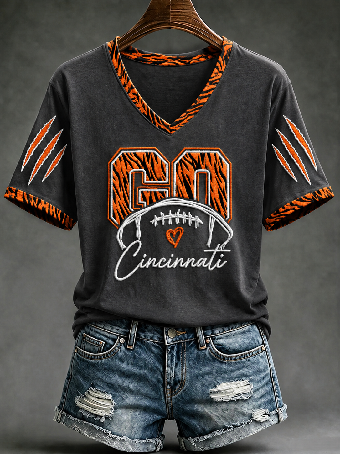 Women's Football Short-Sleeve T-Shirt