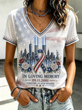 Women's US 9/11 Patriot Day T-Shirt