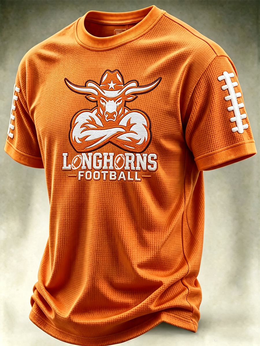 Men's Football Fan Waffle T-Shirt