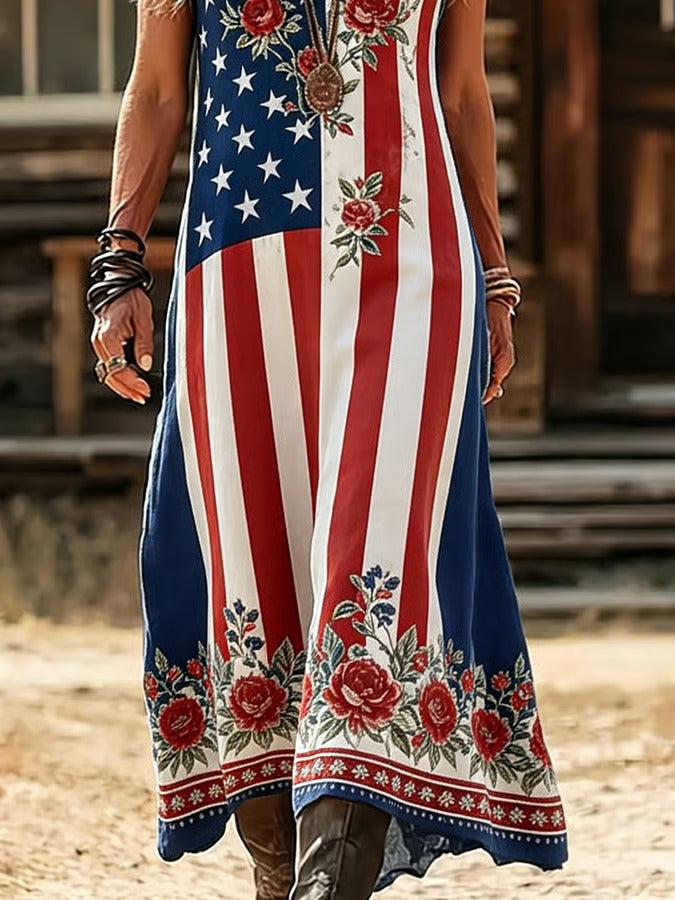 Women's sCasual Printed Dress