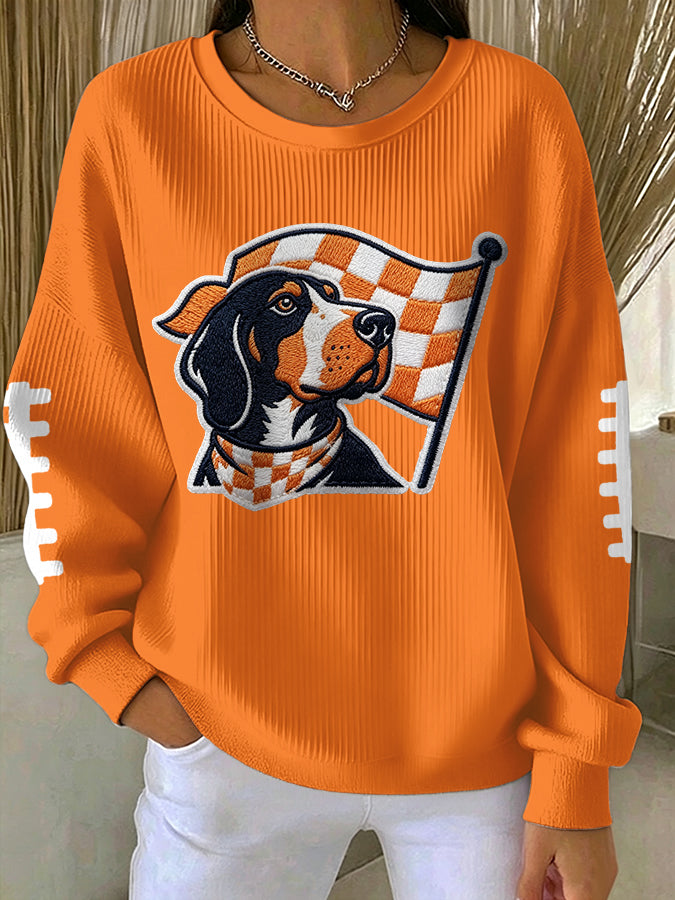Women'S Football Printed Top