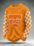 Men'S Football Printed Waffle T-Shirt