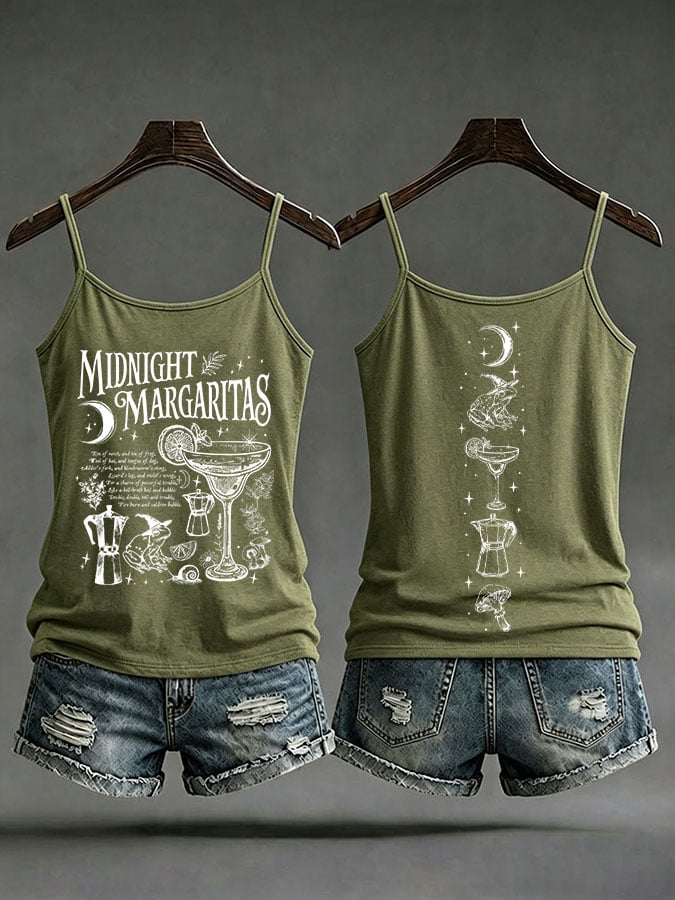 Women's Midnight Margaritas Print Camisole
