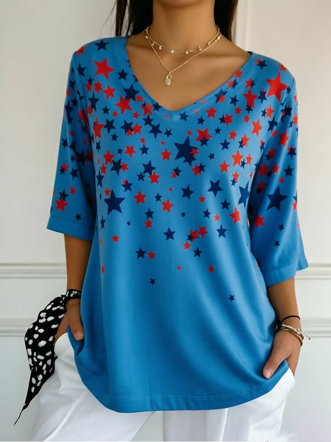 Women's 250th Anniversary Freedom Art  Print   Shirt