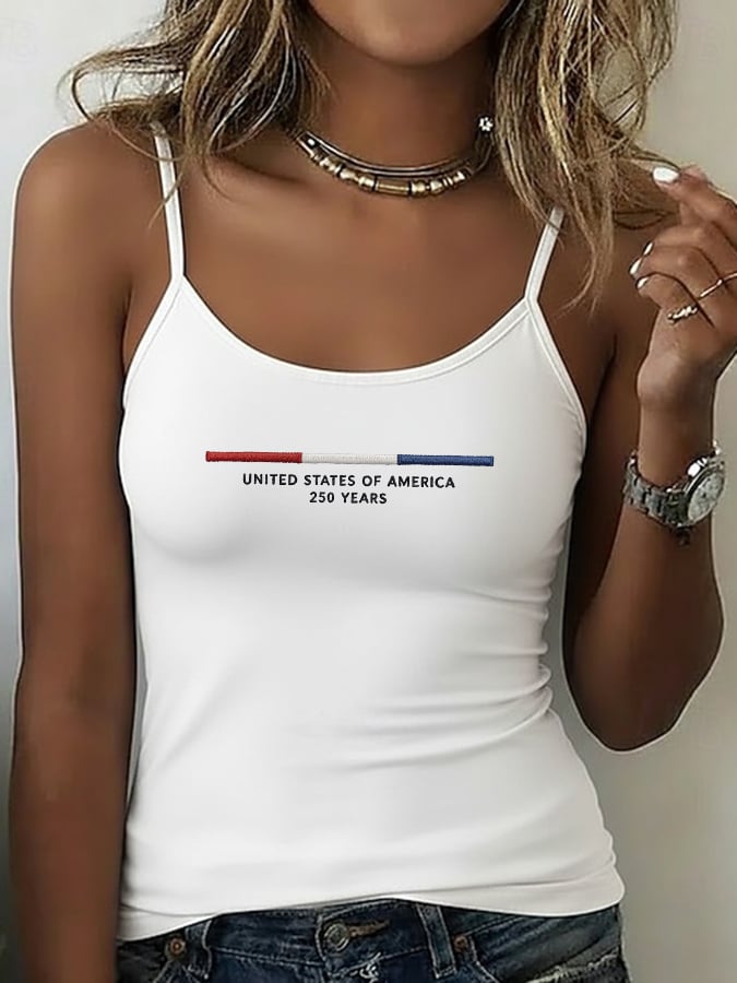Patriotic 250th Anniversary  Women's Print Tank Top