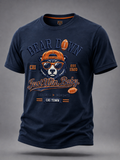 Men's Football Printed Short-Sleeve T-Shirt