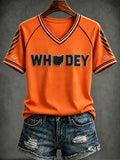 Women's Football Short-Sleeve T-Shirt