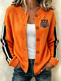 Ladies' Casual Football Fan Casual Cardigan