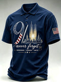 Men's 9.11 Never Forget Print Casual Top