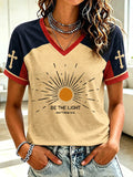 Women's Faith Printed Casual T-shirt