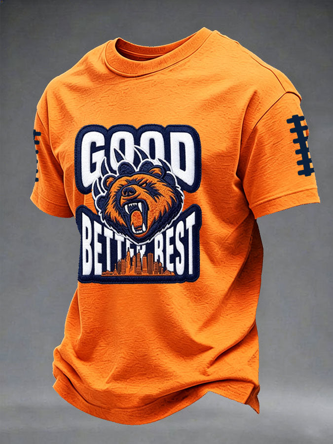 Men's Football Printed Short-Sleeve T-Shirt