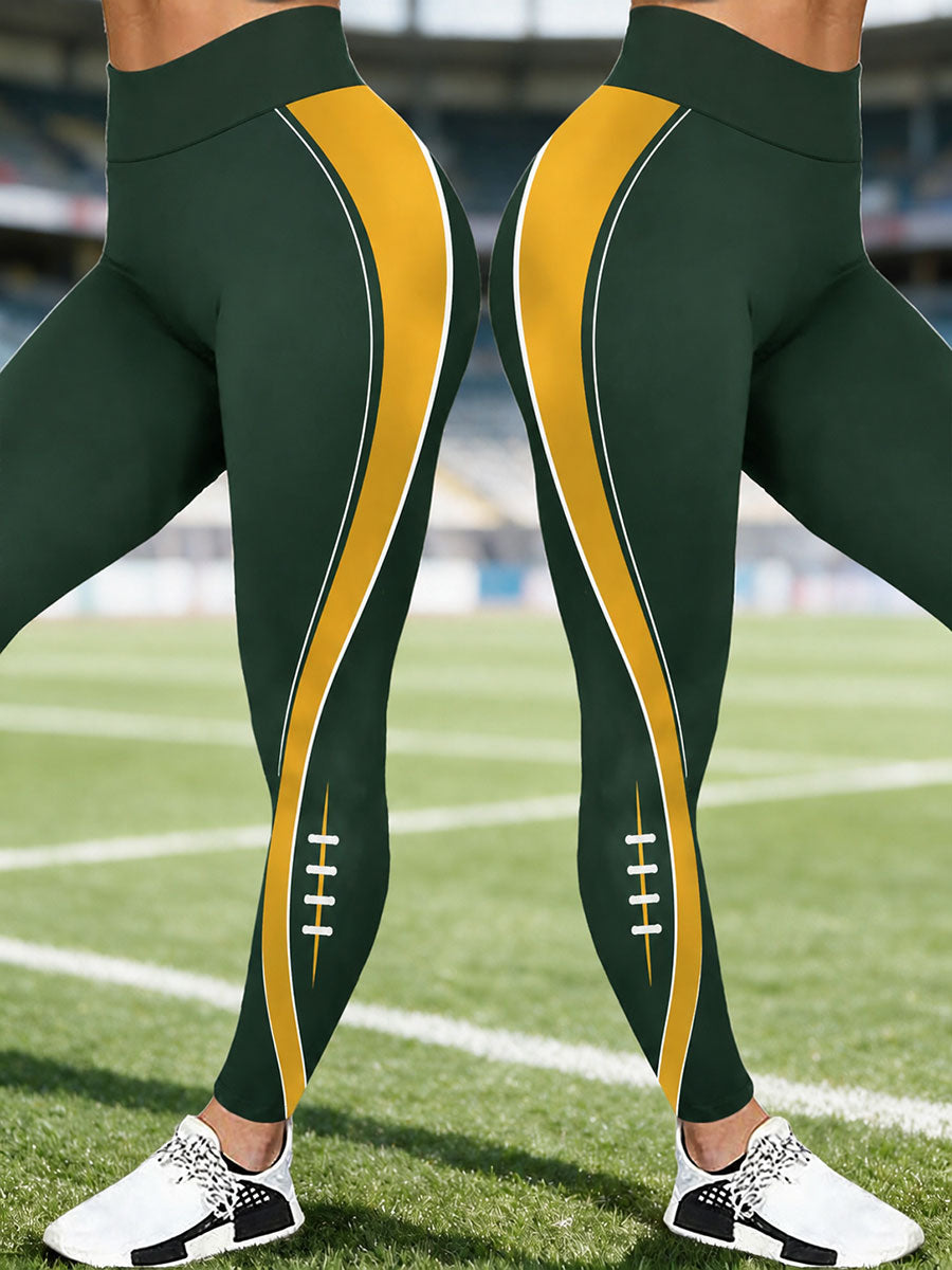 Women's American football Printed Leggings