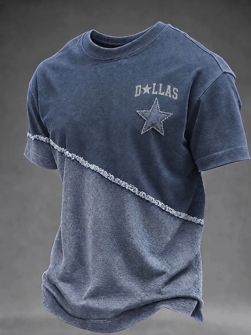 Men's Football Printed Short-Sleeve T-Shirt