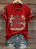 Women's 250th Anniversary of the United States Print T-shirt