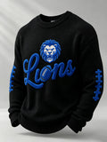 Men's casual rugby sweater
