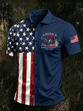 Men's The United States of America Printed Casual Shirt