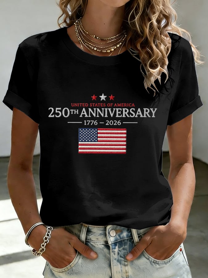 Women's Casual U.S. 250th Anniversary T-Shirt